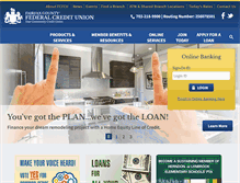 Tablet Screenshot of fairfaxcu.org